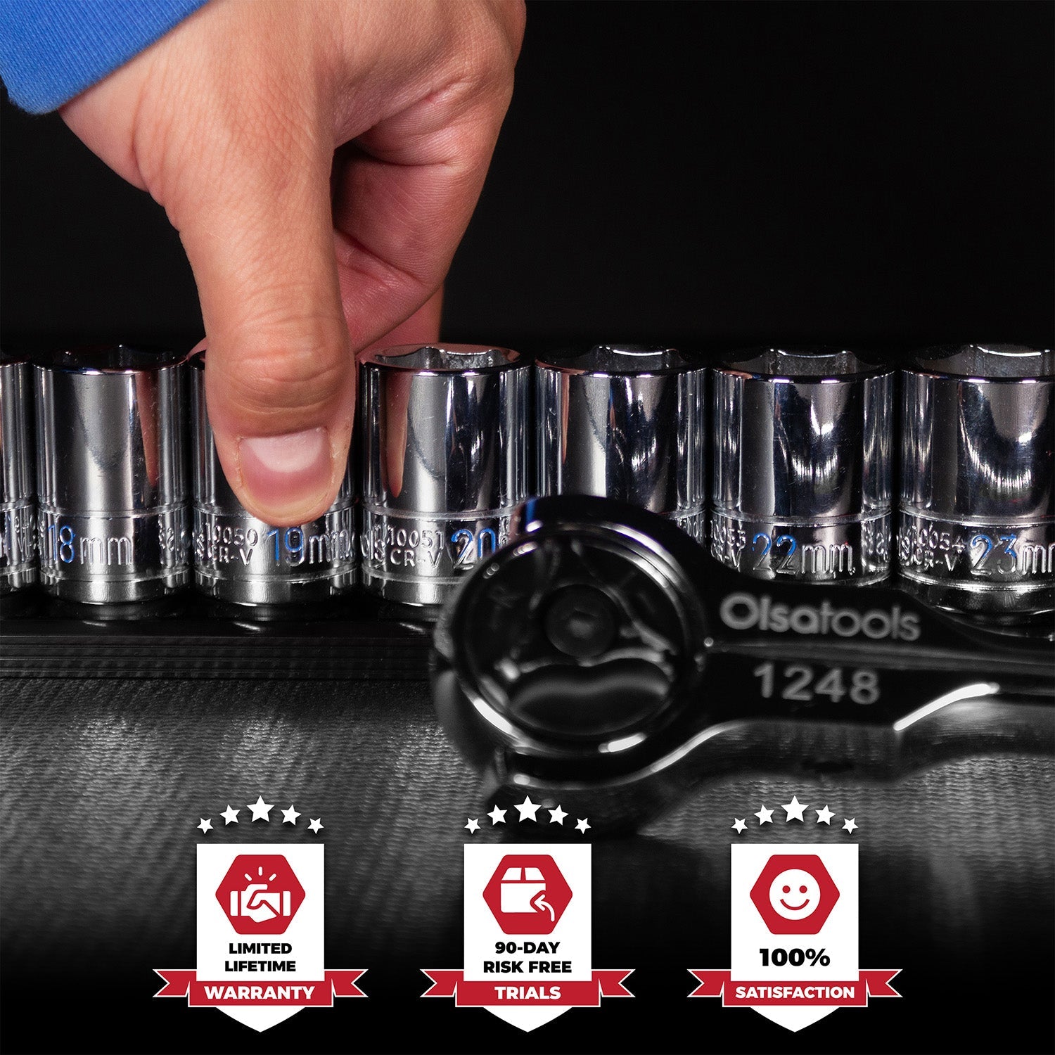 Magnetic Aluminum Socket Rails