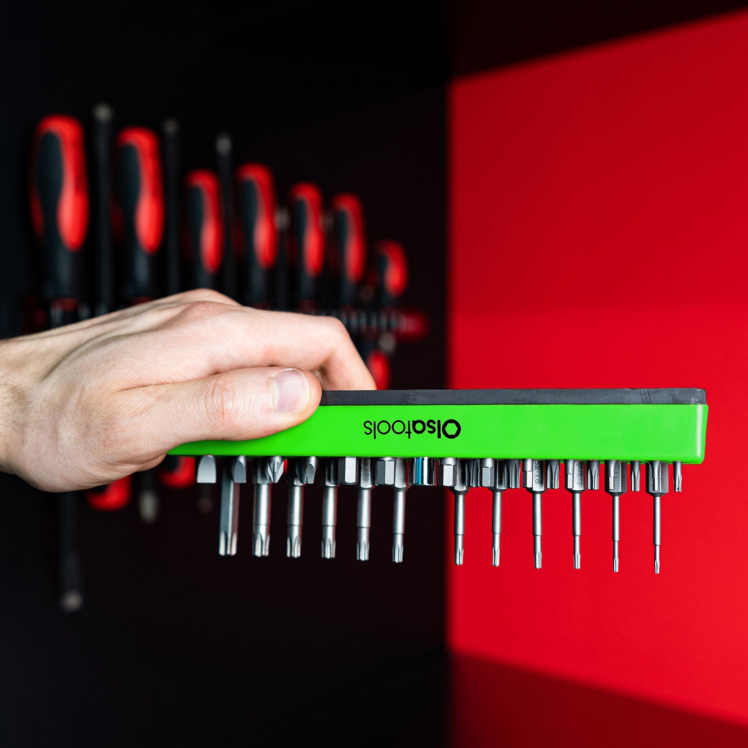 Magnetic Hex 1/4" Bit Organizer