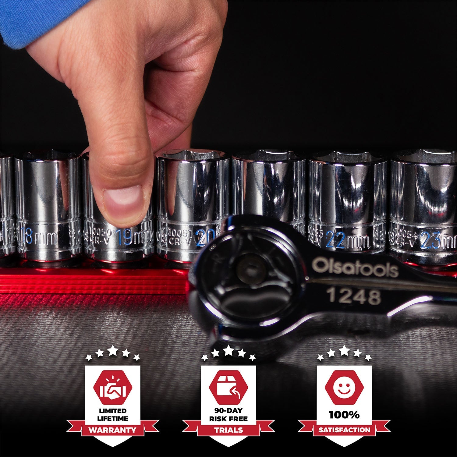 Magnetic Aluminum Socket Rails