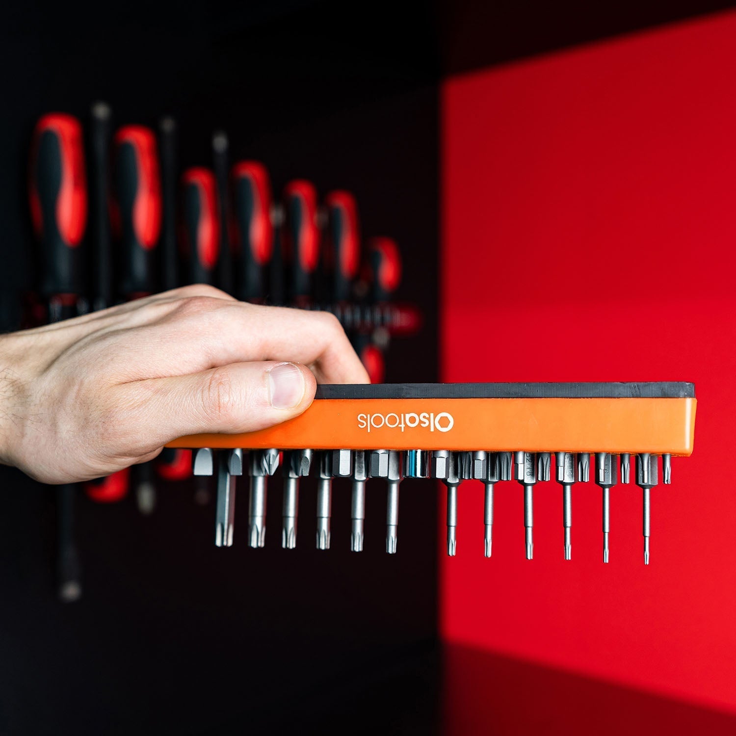 Magnetic Hex 1/4" Bit Organizer