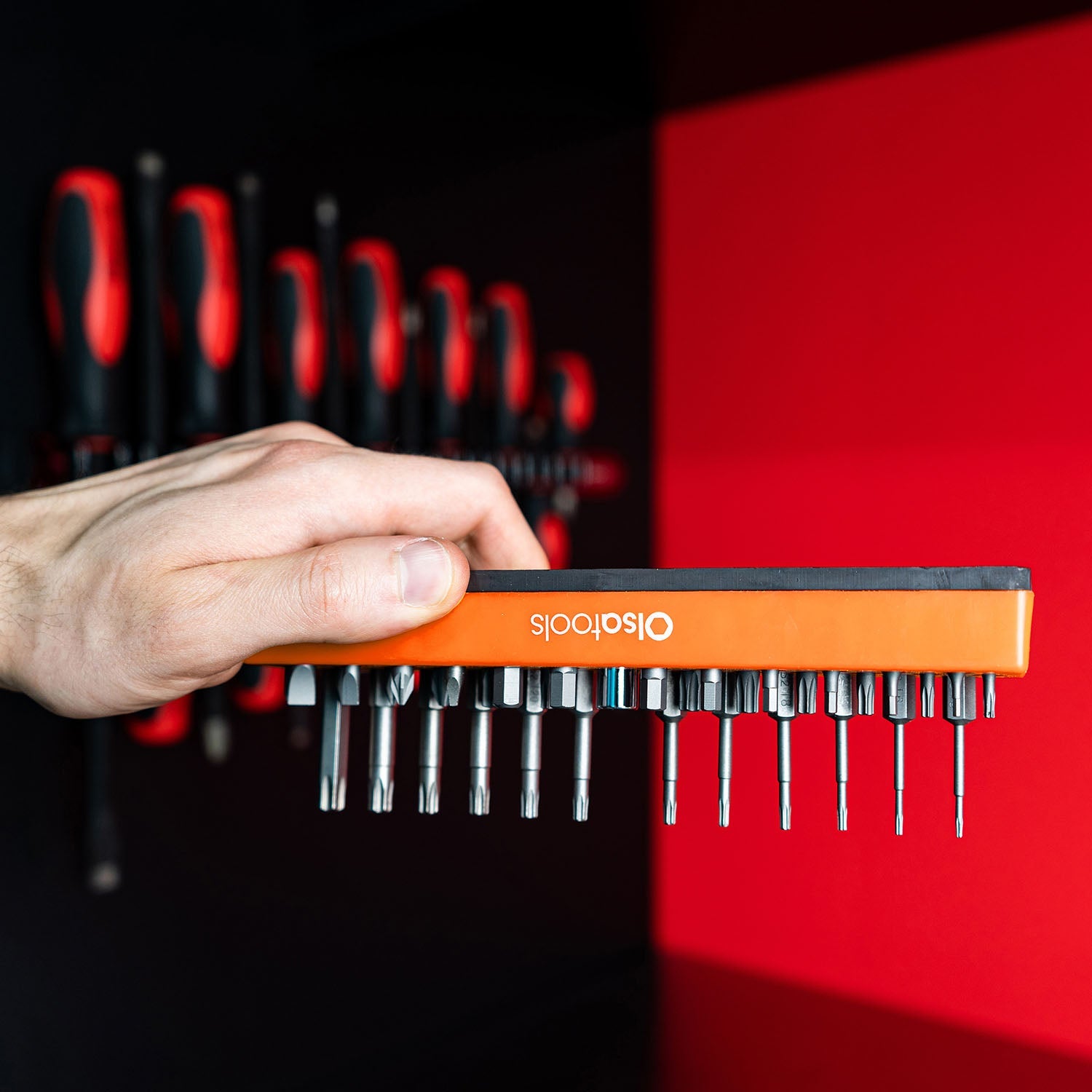 Magnetic Hex 1/4" Bit Organizer