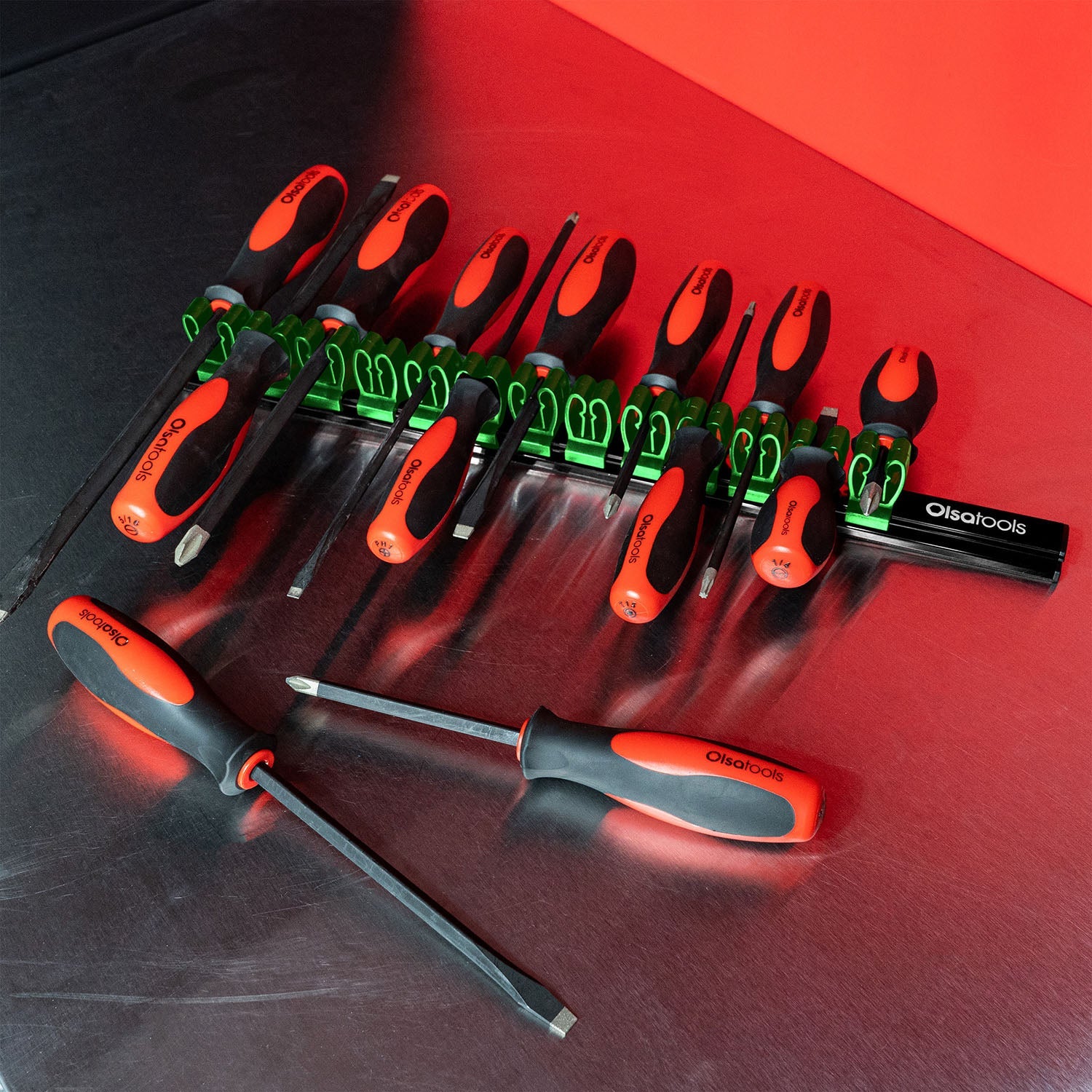 Magnetic Screwdriver Organizer