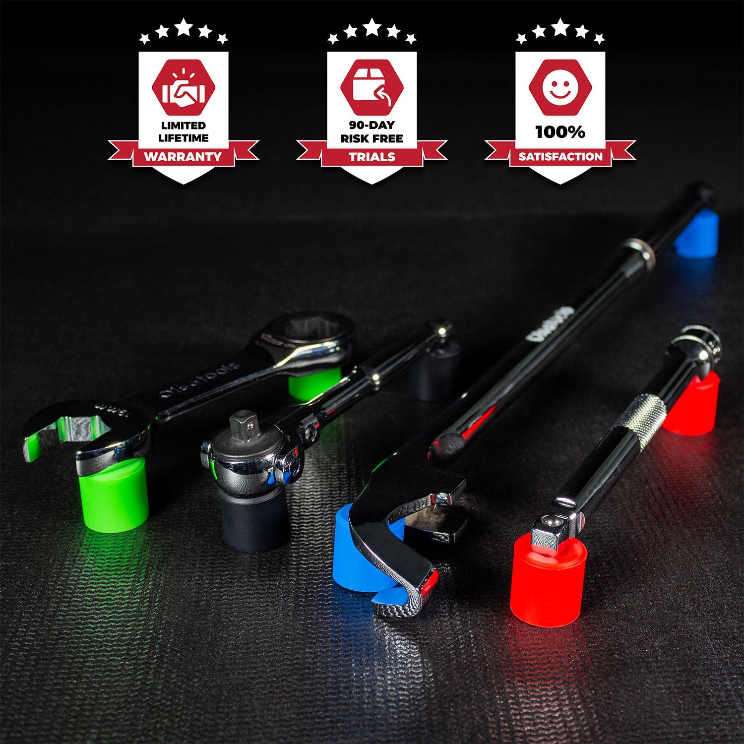 Magnetic Buttons 10pc Set - Strong Silicone Non-Scratch Magnets