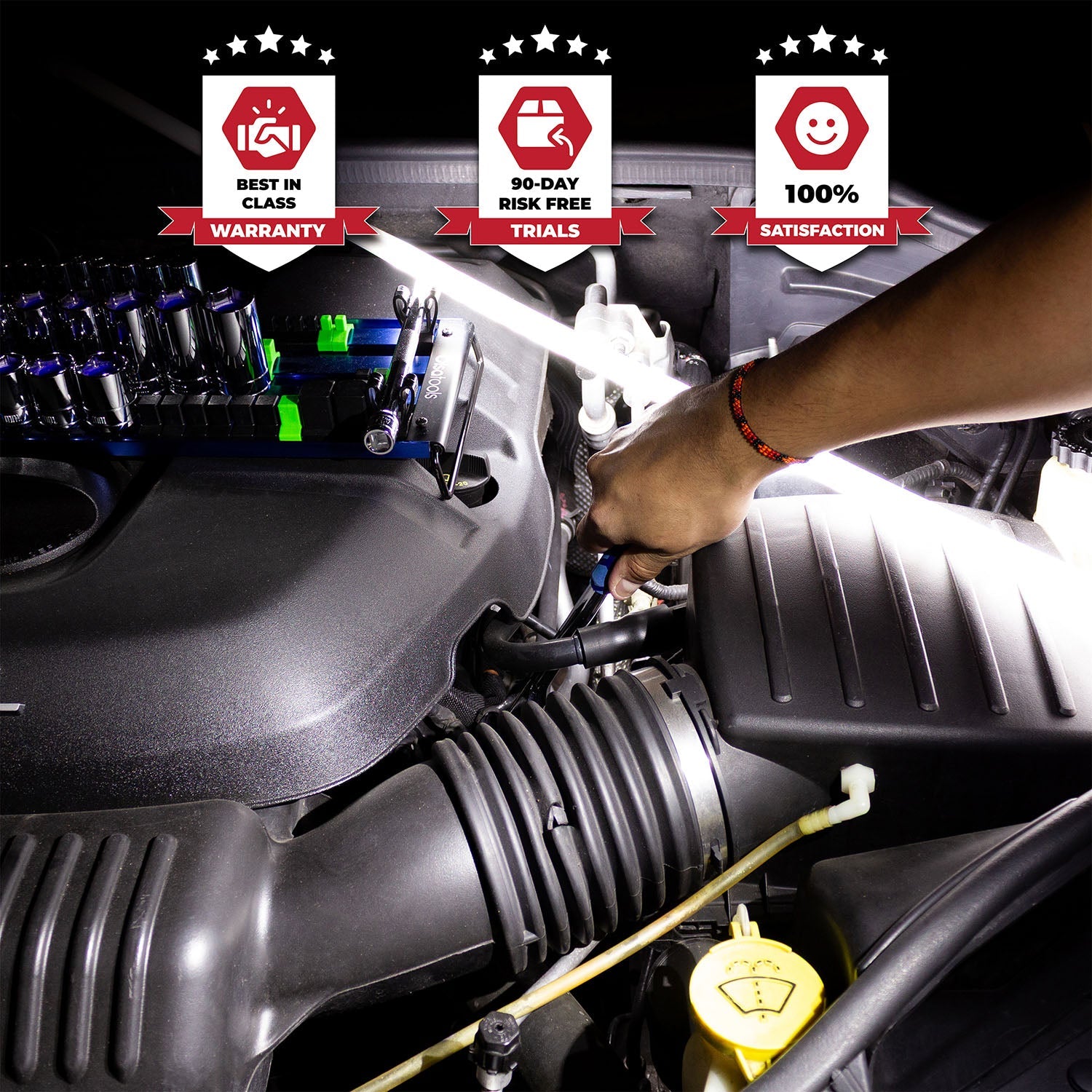 FlexPro™ LED Flashlight Stick | Patent Pending